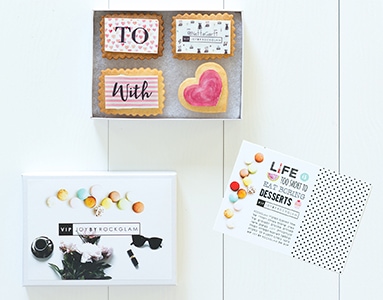 ערכת עוגיות במיתוג אישי לקוחות VIP