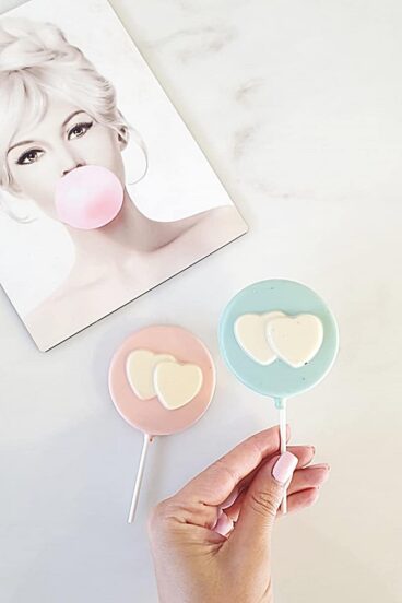 שוקולד לבבות טו באב על מקל